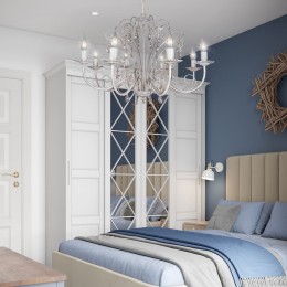 Люстра Петрасвет S1276-8, 8хЕ14 макс. 60Вт