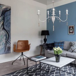 Люстра Петрасвет S3144-5, 5хЕ14 макс. 60Вт