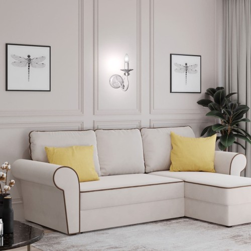 Бра настенныес хрустальными подвесками и вставками S1206-1