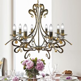 Люстра Петрасвет S3125-8, 8хЕ14 макс. 60Вт