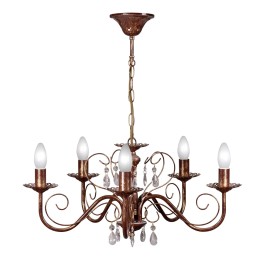 Люстра Петрасвет S1032-5, 5хЕ14 макс. 60Вт