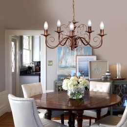 Люстра Петрасвет S1032-5, 5хЕ14 макс. 60Вт