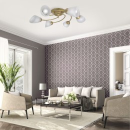 Люстра Петрасвет S2480-6, 6хЕ14 макс. 60Вт