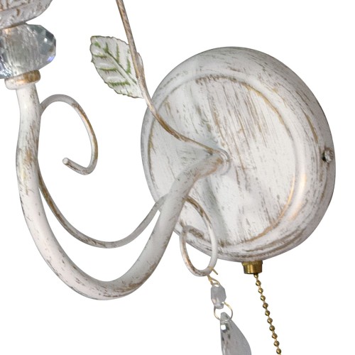 Бра настенные с цветами хрусталем флористика S1099-1