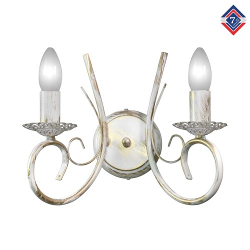 Бра 2 лампы интерьерная в классическом стиле S1166-2