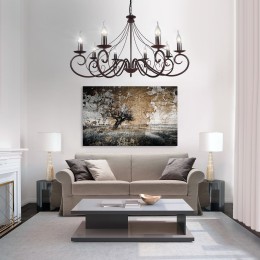 Люстра Петрасвет S1256-8, 8хЕ14 макс. 60Вт