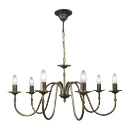 Люстра Петрасвет S3001-6, 6хЕ14 макс. 60Вт