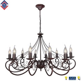 Люстра Петрасвет S1256-12, 12хЕ14 макс. 60Вт