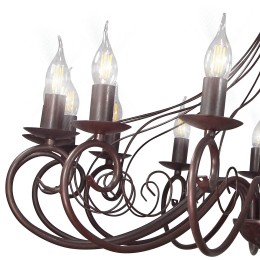 Люстра Петрасвет S1256-12, 12хЕ14 макс. 60Вт