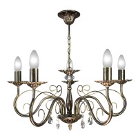 Люстра Петрасвет S1150-5, 5хЕ14 макс. 60Вт