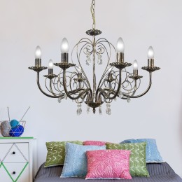 Люстра Петрасвет S1088-8, 8хЕ14 макс. 60Вт