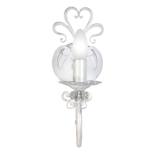 Бра хрусталь белая настенные свечи дизайнерские S3143-1