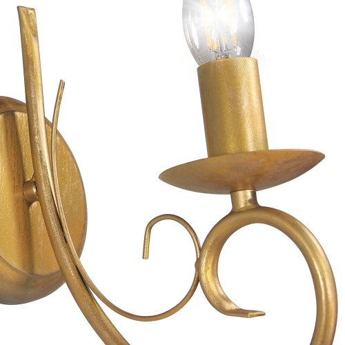 Бра интерьерная классика золотая S1227-1