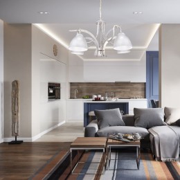 Люстра Петрасвет S3147-5, 5хЕ14 макс. 60Вт