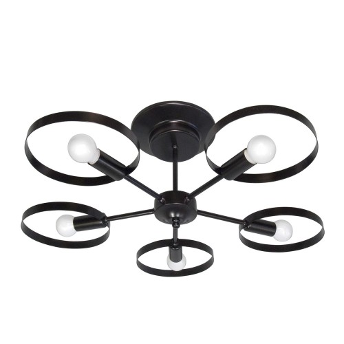 Люстра потолочная 5 ламп Софито 5 лофт S2309-5