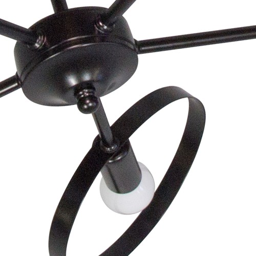 Люстра потолочная 5 ламп Софито 5 лофт S2309-5