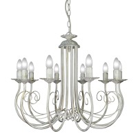 Люстра Петрасвет S1063-10, 10хЕ14 макс. 60Вт