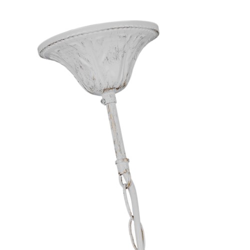 Люстра подвесная большая 5 плафонов белая S3147-5