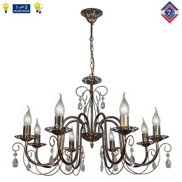 Люстра Петрасвет S1254-8, 8хЕ14 макс. 60Вт