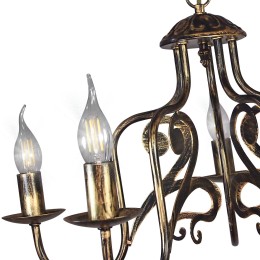 Люстра Петрасвет S1263-5, 5хЕ14 макс. 60Вт