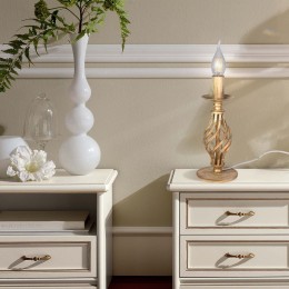 Настольная лампа Петрасвет S5095-1, 1хЕ14 макс. 60Вт