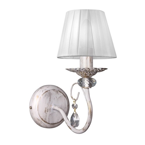 Бра настенныес хрустальными подвесками и вставками S1104-1