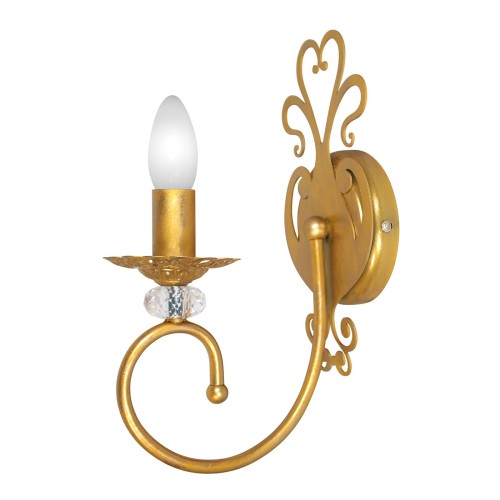 Бра хрусталь золото настенные свечи дизайнерские S3134-1