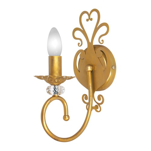 Бра хрусталь золото настенные свечи дизайнерские S3134-1